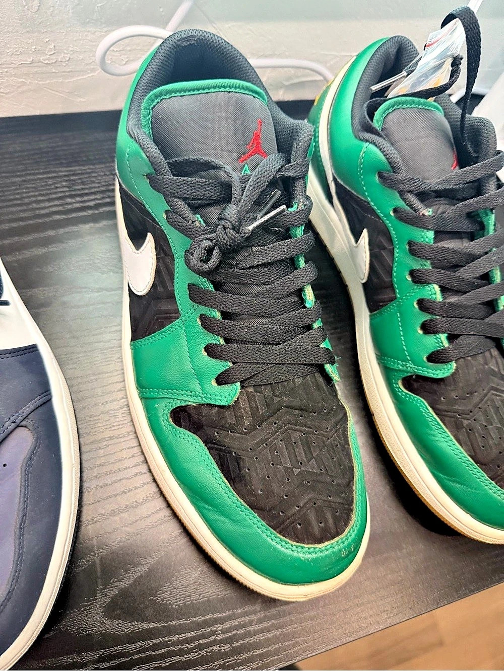 Jordan Air Jordan 1 Low Sneakers Green Black US 12 Christmas low se